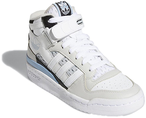 (Grade School) adidas Forum Mid 'White Ambient Sky' H04422 Lookbook (Grade School) adidas Forum Mid 'White Ambient Sky' H04422