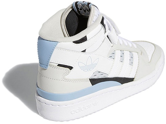 (Grade School) adidas Forum Mid 'White Ambient Sky' H04422 Shop (Grade School) adidas Forum Mid 'White Ambient Sky' H04422