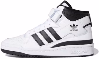 (Grade School) adidas Forum Mid 'White Black' FZ2083 (Grade School) adidas Forum Mid 'White Black' FZ2083