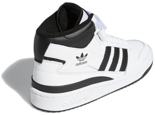 GS アディダス フォーラム ミッド 白黒 (Adidas Forum Mid 白黒) FZ2083 Shop GS アディダス フォーラム ミッド 白黒 (Adidas Forum Mid 白黒) FZ2083