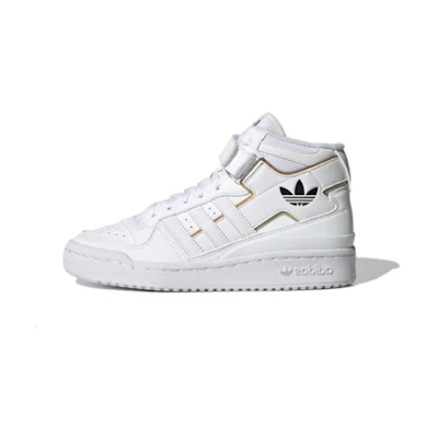 (GS) adidas Forum Mid J 'White Iridescent'
