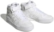 Lookbook (Kanak-Kanak Sekolah Rendah) adidas Forum Mid J 'Putih Iridescent' HQ6844