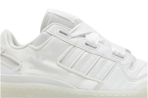 (幼兒)(學齡兒童)adidas Forum Satin Low「全白」H68194 Order (幼兒)(學齡兒童)adidas Forum Satin Low「全白」H68194