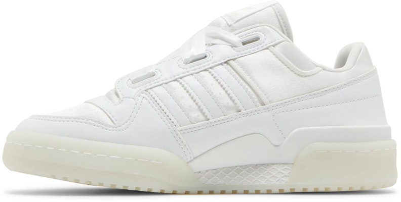 (幼兒)(學齡兒童)adidas Forum Satin Low「全白」H68194 Lookbook (幼兒)(學齡兒童)adidas Forum Satin Low「全白」H68194