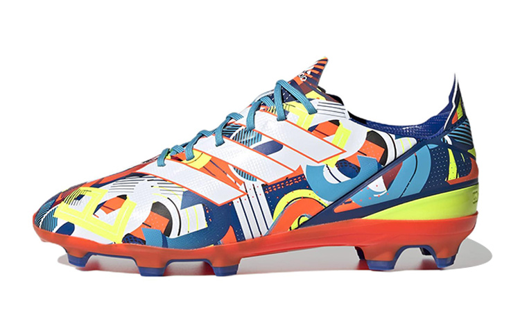 (Grade School) adidas Gamemode FG 'Iconic Numbers - Bright Cyan' GV6876