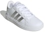 Lookbook (Kanak-Kanak) adidas Grand Court 2.0 'Putih Matte Perak' GW6506