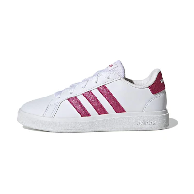 (GS) adidas Grand Court 2.0 'White Real Magenta'