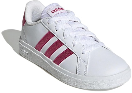 (adidas Infantil) adidas Grand Court 2.0 'Blanco Magenta Real' GY4764 Lookbook (adidas Infantil) adidas Grand Court 2.0 'Blanco Magenta Real' GY4764