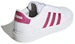 Shop (Kanak-kanak) adidas Grand Court 2.0 'Putih Real Magenta' GY4764