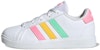 (Grade School) adidas Grand Court 2.0 Big Kid 'White Multi-Color' HP8910