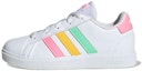 Buy (Grade School) adidas Grand Court 2.0 Big Kid 'White Multi-Color' HP8910