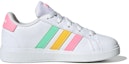 Order (Grade School) adidas Grand Court 2.0 Big Kid 'White Multi-Color' HP8910