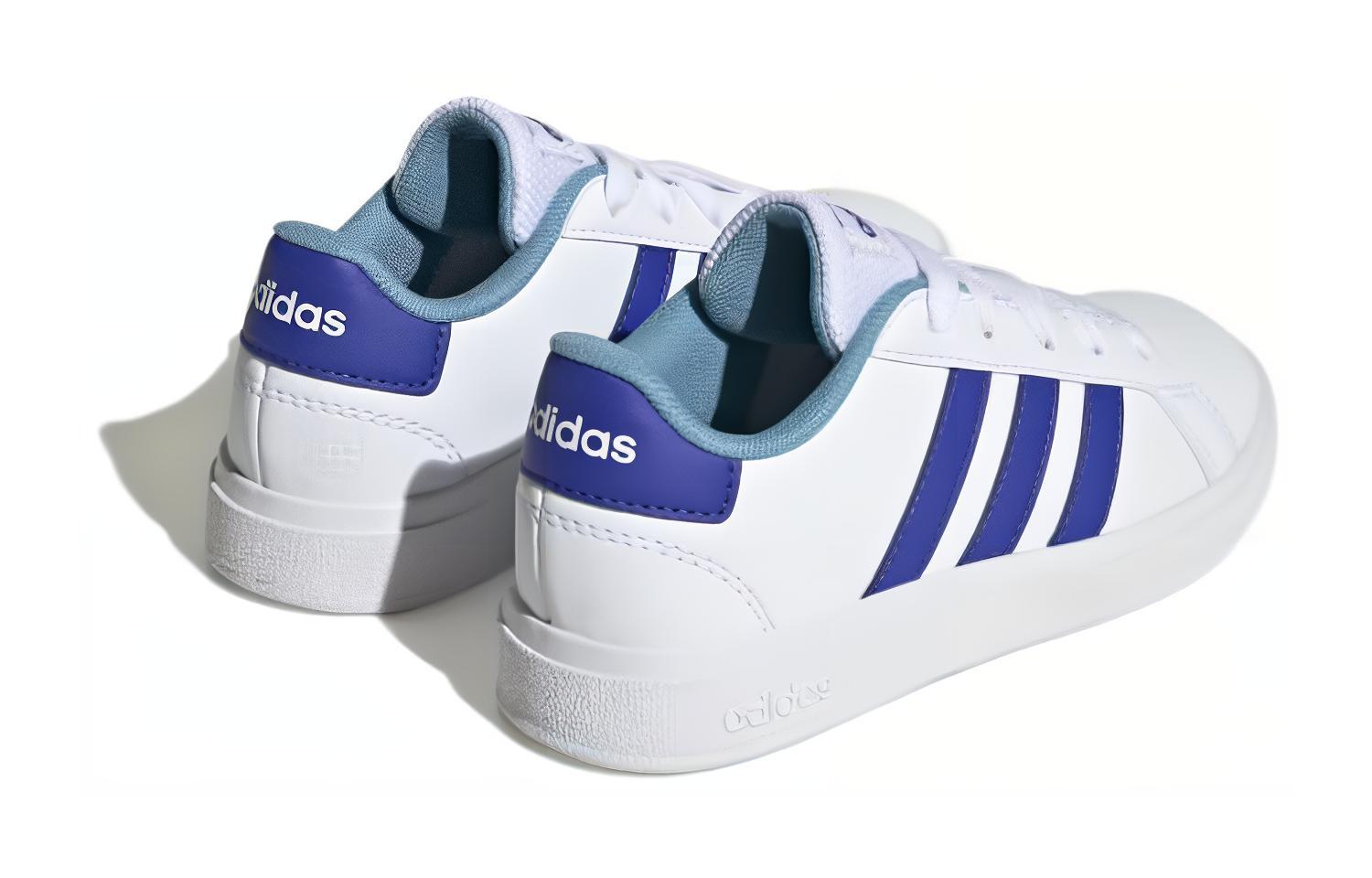 Lookbook adidas Grand Court 2.0 Big Kid ''Bianco Lucid Blue'' (Scuola Primaria) HP8908