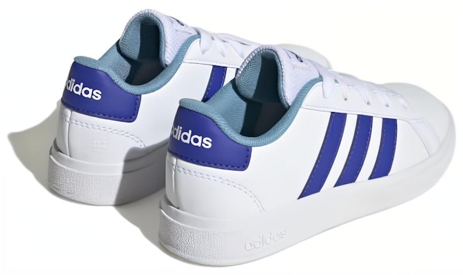 adidas Grand Court 2.0 Anak Besar 'Putih Lucid Biru' (Grade School) HP8908 Lookbook adidas Grand Court 2.0 Anak Besar 'Putih Lucid Biru' (Grade School) HP8908