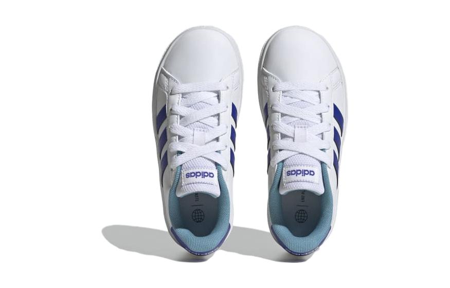 Shop adidas Grand Court 2.0 Big Kid ''Bianco Lucid Blue'' (Scuola Primaria) HP8908