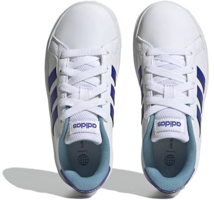 adidas Grand Court 2.0 Anak Besar 'Putih Lucid Biru' (Grade School) HP8908 Shop adidas Grand Court 2.0 Anak Besar 'Putih Lucid Biru' (Grade School) HP8908