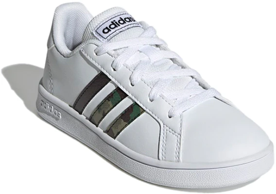 (Grade School) adidas Grand Court 'Camouflage' GZ1084 Lookbook (Grade School) adidas Grand Court 'Camouflage' GZ1084