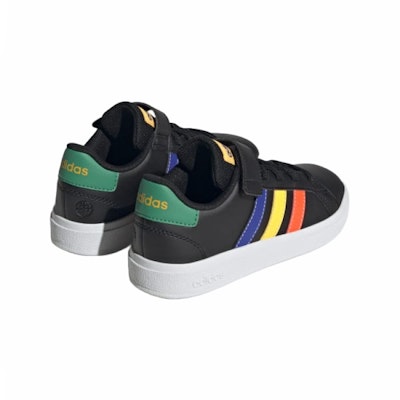 아디다스 그랜드 코트 J '블랙 컬러블록' (초등학생용) HP8914 Purchase 아디다스 그랜드 코트 J '블랙 컬러블록' (초등학생용) HP8914