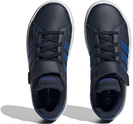 (Kanak-Kanak) adidas Grand Court J 'Legend Ink Royal Blue' IG4839 Lookbook (Kanak-Kanak) adidas Grand Court J 'Legend Ink Royal Blue' IG4839