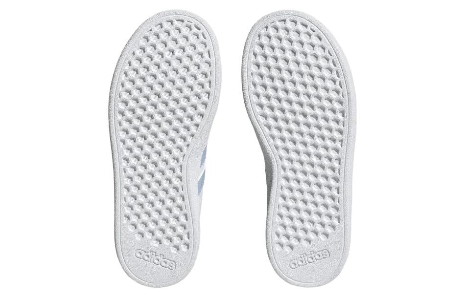 (GS) adidas Grand Court J 'White Blue Dawn' 圖 5