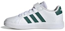 Buy (Grade School) adidas Grand Court J 'Putih Hijau Kolese' IG4842