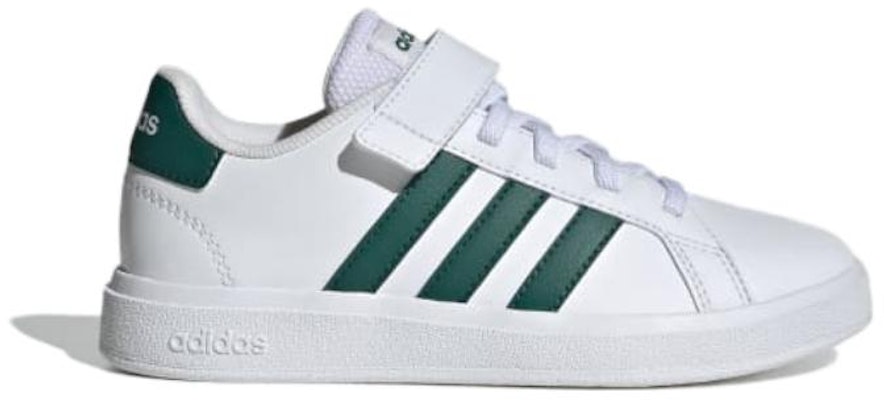 (Grade School) adidas Grand Court J 'Putih Hijau Kolese' IG4842 Order (Grade School) adidas Grand Court J 'Putih Hijau Kolese' IG4842