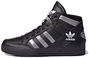 (Grade School) adidas Hard Court High J 'Black Silver Metallic' ID6784 (Grade School) adidas Hard Court High J 'Black Silver Metallic' ID6784