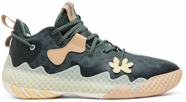 (Grade School) adidas Harden Vol. 6 'Green Oxide Monogram' GV7058 (Grade School) adidas Harden Vol. 6 'Green Oxide Monogram' GV7058