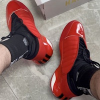 (小學級)愛迪達 哈登 第七代 '絳紅' HQ9102 Lookbook (小學級)愛迪達 哈登 第七代 '絳紅' HQ9102