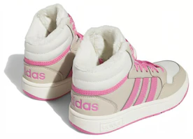 Shop (adidas para Niños) Hoops 3.0 Mid 'Beige Maravilla Rosa Fusión' IF7739