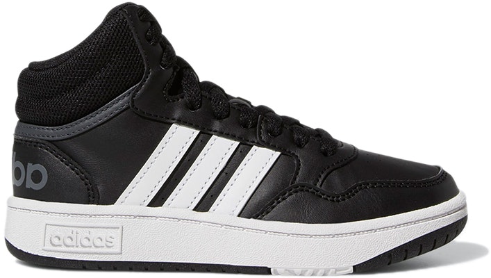 GS アディダス Hoops Mid 黒白 (Adidas Hoops Mid Kuro Shiro) GW0402 Order GS アディダス Hoops Mid 黒白 (Adidas Hoops Mid Kuro Shiro) GW0402