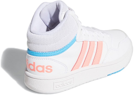 (小學級)adidas Hoops Mid '白色酸紅' GW6110 Shop (小學級)adidas Hoops Mid '白色酸紅' GW6110