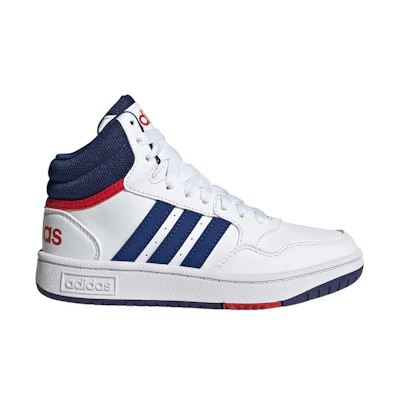 (GS) adidas Hoops Mid 'White Victory Blue'