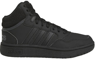 (Grade School) adidas Hoops Mid J 'Black Grey' HR0228 (Grade School) adidas Hoops Mid J 'Black Grey' HR0228