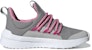 (Kanak-kanak) adidas Lite Racer Adapt 4.0 'Kelabu Real Magenta' GW4164