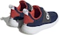 (Kanak-Kanak) adidas Lite Racer Adapt 4.0 J 'Biru Gelap Merah Terang' HP7594