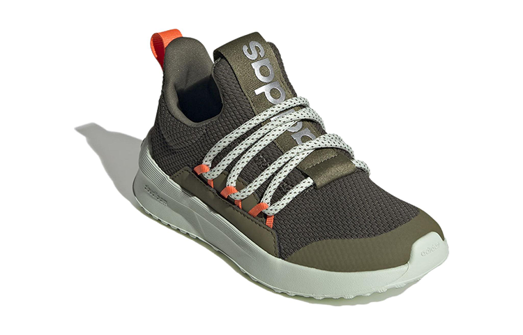 Lookbook (小学款) adidas Lite Racer Adapt 5.0 '橄榄绿' 运动鞋 GW6581