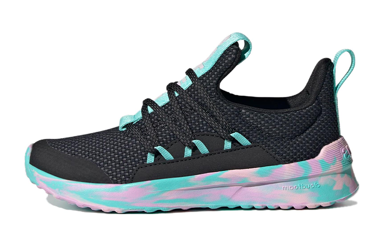 (Grade School) adidas Lite Racer Adapt 5.0 J 'Black Flash Aqua Camo' IG5399