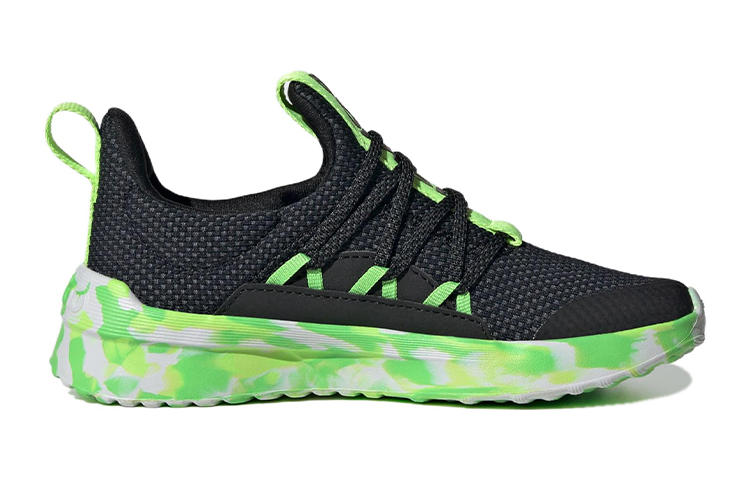 Order adidas Lite Racer Adapt 5.0 J ''Zwart Lucid Lemon Camo'' (Grade School) IG2490