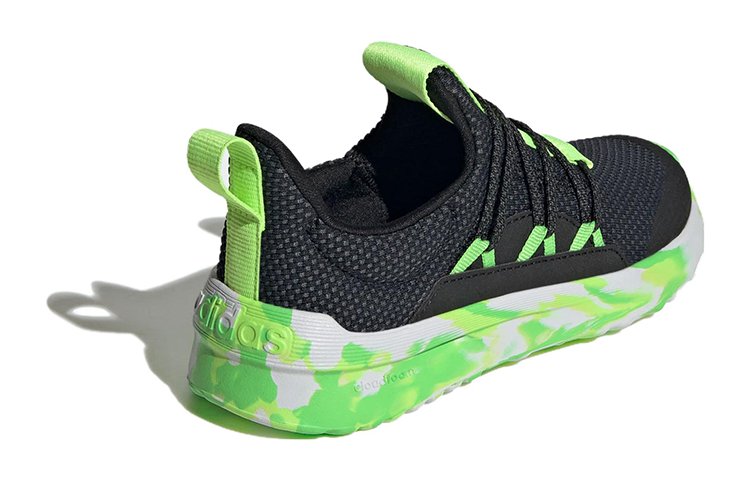 Shop adidas Lite Racer Adapt 5.0 J ''Zwart Lucid Lemon Camo'' (Grade School) IG2490