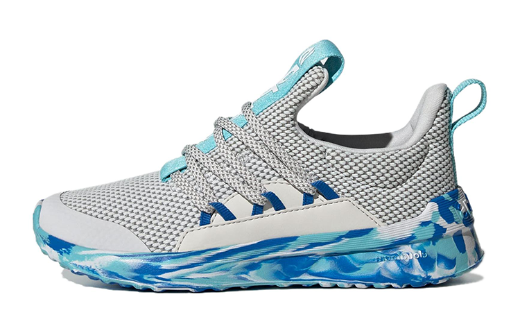 (Grade School) adidas Lite Racer Adapt 5.0 J 'Dash Grey Bright Royal Camo' IG2491