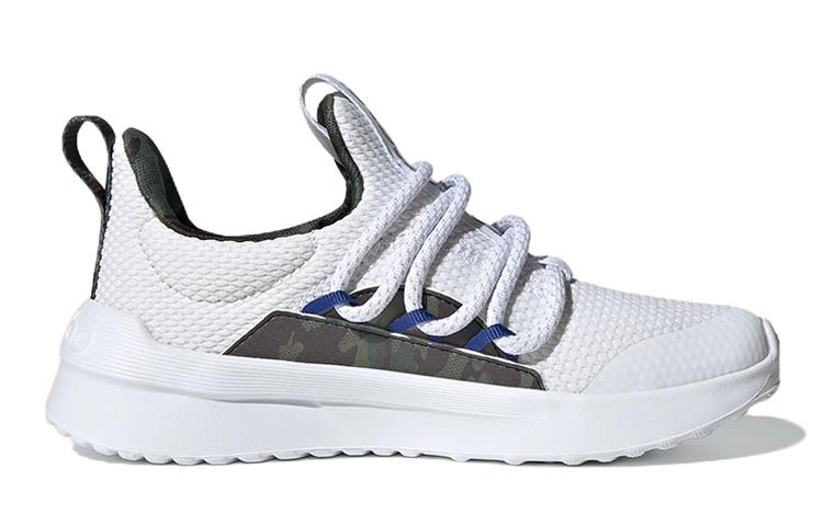 (GS) adidas Lite Racer Adapt 5 Slip-On 'White Camo' 圖 2