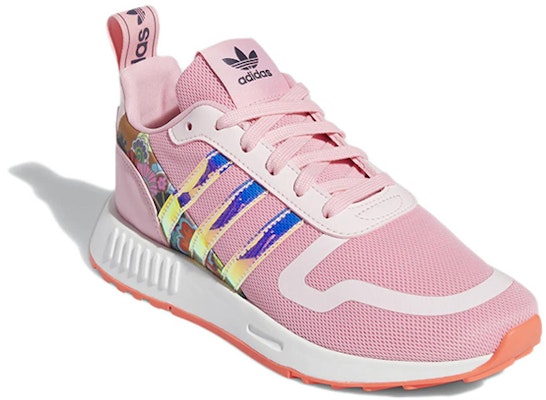 (小學)adidas Multix J '淺粉色花卉' HR1218 Lookbook (小學)adidas Multix J '淺粉色花卉' HR1218
