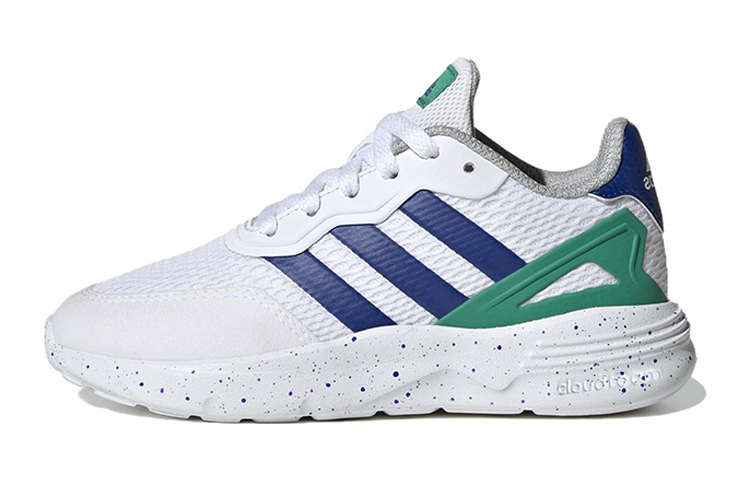 (Grade School) adidas Nebzed J 'White Royal Green' HQ6141