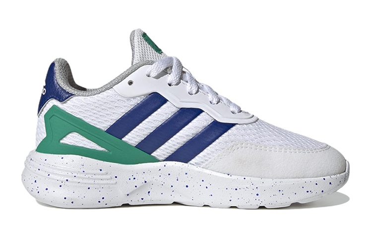 Order (Grade School) adidas Nebzed J ''Weiß Royal Grün'' HQ6141