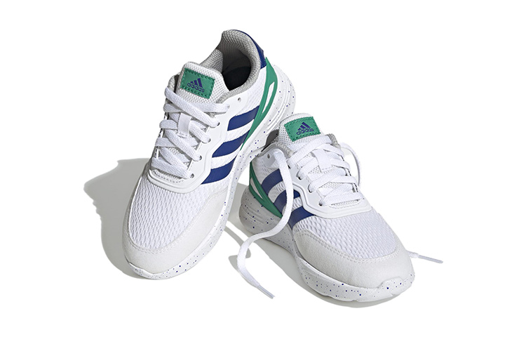 Lookbook (Grade School) adidas Nebzed J ''Weiß Royal Grün'' HQ6141