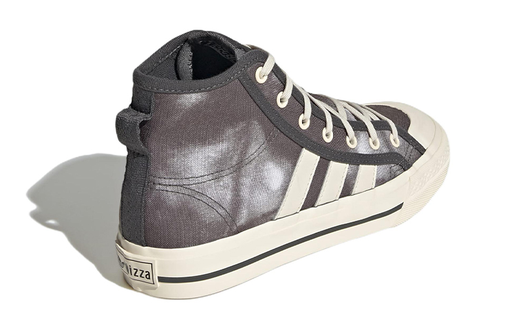 Shop (Grade School) adidas Nizza High RF ''Acid Wash - Braun'' GY7049