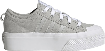 (Grade School) adidas Nizza Platform 'Grey White' GY9932 (Grade School) adidas Nizza Platform 'Grey White' GY9932