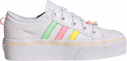 (Grade School) adidas Nizza Platform 'Multi Bright Stripes' GY9102 (Grade School) adidas Nizza Platform 'Multi Bright Stripes' GY9102