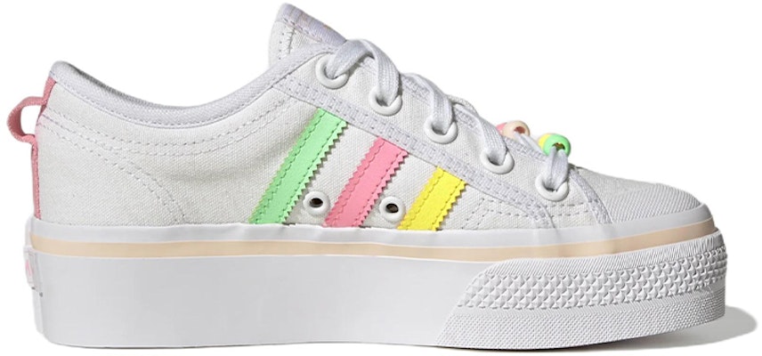 (Grade School) adidas Nizza Platform 'Multi Bright Stripes' GY9102 Order (Grade School) adidas Nizza Platform 'Multi Bright Stripes' GY9102